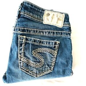 Silver Jeans Women's Denim Capri Size 25